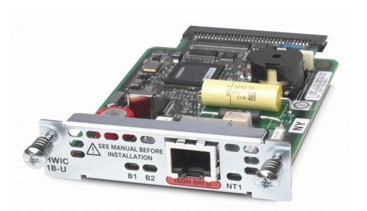 Cisco module HWIC-1B-U