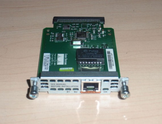 Cisco ISDN adapter module WIC-1B-S/T-V3